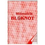 Dilman A3 Milimetrik Kırmızı Bloknot