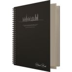 dilman black book not defteri 16x22cm 80 yaprak dik kareli 6618 - Karışık