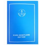 Dilman Kurs Denetleme Defteri Plastik Kapak 20X28 - 2 adet