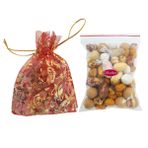 Dilşeker Lüks Ekonomik Hazır Keseli Paketlenmiş Düğün, Nişan Ve Kına Kuruyemiş Çerezi 75 Adet 50 gr