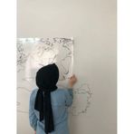 Dilsiz Türkiye ve Dünya Haritası Yazı Tahtası Akıllı Kağıt Tahta + Kalem 2'li Ürün Seti