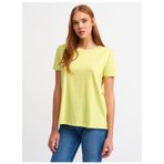 Dilvin 101A03471 Siyah Bisiklet Yaka Basic Kadın T-shirt