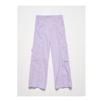 Dilvin 70960 Kargo Cepli Pantolon-lila