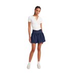 Dilvin Anvelop Mini Denim Etek, 38, 101A80577, Lacivert, Kadın