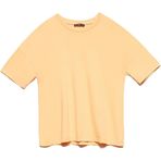 Dilvin Basic Pamuk T-Shirt, 36, 101A03683, Şeftali, Kadın