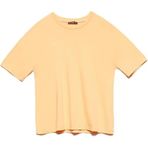 Dilvin Basic Pamuk T-Shirt, 38, 101A03683, Şeftali, Kadın
