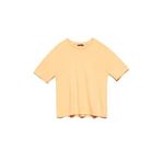 Dilvin Basic Pamuk T-Shirt, 40, 101A03683, Şeftali, Kadın