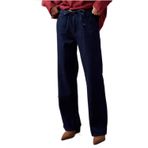 Dilvin Beli Lastikli Denim Pantolon, 36, 101A72058, Lacivert, Kadın