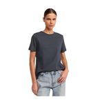 Dilvin Bisiklet Yaka Pamuklu T-shirt, 36, 101A30740, Antrasit, Kadın