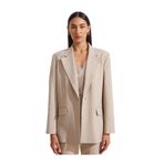 Dilvin Blazer Ceket, 38, 60768, Bej, Kadın