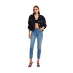 Dilvin Comfort Slim Fit Denim Pantolon, 38, 101A71682, Tint, Kadın