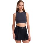 Dilvin Crop Top Atlet, 40, 101A30125, Gri, Kadın