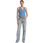 Dilvin Düşük Bel Kar Yıkama Denim Pantolon, 34, 101A71426, Tint, Kadın