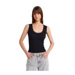 Dilvin Fitilli İnce Dokulu Triko Bluz, Standart, 101A10750, Siyah, Kadın