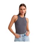 Dilvin Halter Yaka Fitilli Atlet, 36, 101A20842, Füme, Kadın