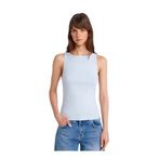 Dilvin Halter Yaka Top Bluz, 36, 101A21048, Açık Mavi, Kadın
