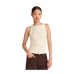 Dilvin Halter Yaka Top Bluz, 40, 101A21048, Açık Sarı, Kadın