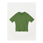 Dilvin Kadın Haki Basic T-shirt 3683
