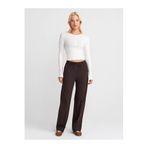 Dilvin Kahverengi Pijama Pantolon, 38, 101A72164, Kahve, kadın