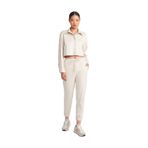 Dilvin Manşetli Jogger Süet Pantolon, 36, 101A71594, Bej, Kadın