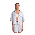Dilvin Oversize Cepli Gömlek, 40, 101A50495, Mavi, Kadın