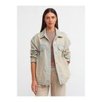 Dilvin Oversize Yıkama Denim Mont, 36, 101A65345, Tint, Kadın
