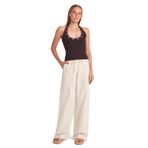Dilvin Pijama Pantolon, 38, 101A72159, Ekru, kadın