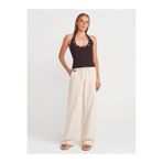 Dilvin Pijama Pantolon, 40, 101A72159, Ekru, kadın