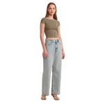 Dilvin Salaş Denim Pantolon, 38, 101A71449, Tint, Kadın