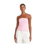 Dilvin Straplez Peplum Bluz, 40, 101A50880, Toz Pembe, Kadın