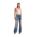 Dilvin Yıkama Baggy Denim Pantolon, 38, 101A71474, Tint, Kadın