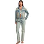 Dilvin Yıkama Denim Mont, 34, 101A65344, Tint, Kadın