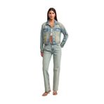 Dilvin Yıkama Denim Mont, 36, 101A65344, Tint, Kadın