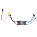 Dilwe 30A Fırçasız ESC Fiş RC Uçak Fırçasız ESC Elektronik Hız Kontrol Cihazı RC Araba Aksesuarları RC Uzaktan Kumandalı Drone, Helikopter vb. İçin Uygundur.