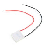 Dilwe 5V 1A 25x25 mm Termoelektrik Soğutucu, TEC1-04901 Soğutma Plakası Modülü, Düşük Gürültü Yarı İletken Soğutucu, Soğutucu Termoelektrik Soğutucu Soğutma Peltier Plaka Modülü