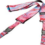 Dımarzıo DD2244 Steve Vai Cliplock Art Mavi-Kiraz Gitar Askısı