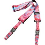 Dimarzio DD2244 Steve Vai Cliplock Blue Cherry Universe Guitar Strap Gitar Askısı