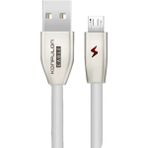 Dimeles Mey Ithalat® S53 LED Işıklı Micro USB Kablo 1m 3A - Beyaz