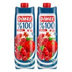 Dimes %100 Kırmızı Meyve Suyu Dimes %100 Kırmızı Meyve Suyu 2 x 1 L