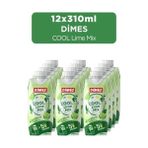 Dimes Cool Lime Meyve Suyu 12 Adet 310 ml Taze Misket Limon Aromalı Ferahlatıcı İçecek - 330 ml