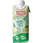 Dimes Cool Lime Şurubu 310 ml Misket Limon ve Nane Aroması ile Ferahlatıcı İçecek