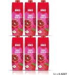 Dimes Kırmızı Meyveler Meyve Suyu 1 Lt x 6 Adet