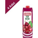 Dimes Vişne Meyve Suyu (1 L) x 4 Adet - 100 ml