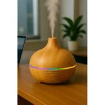 Dimute Shop 550 Ml Işıklı Ultrasonik Hava Nemlendiricisessiz Çalışma Aroma Difüzör