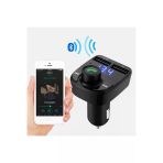 Dimute Shop X8a Fm Transmitter Bluetooth Araç Çakmaklık Çift Usb Şarj Cihazı