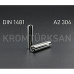 DIN 1481 A2 4x16 cm Paslanmaz Yarıklı Pim