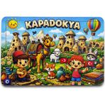 Dinamik Zeka Minik Kaşif Yapboz Serisi/puzzle 20 Parçalı - Doğal Ahşap- Eğitici Zeka Oyunu - 30X20 cm - Minik Kaşif Kapadokya