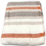 Dinarsu Cozy Life Pamuklu Skoç Tv Battaniyesi 130 x 170 - 130 x 170 cm - Bej