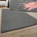 Dinarsu Loft Peluş Halı Antrasit - 160 x 230 cm