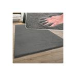 Dinarsu Loft Peluş Halı Antrasit